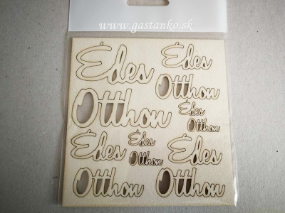 Chipboard Édes otthon